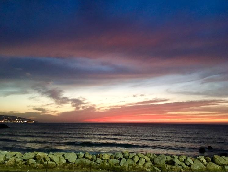 TANGER COUCHER SOLEIL